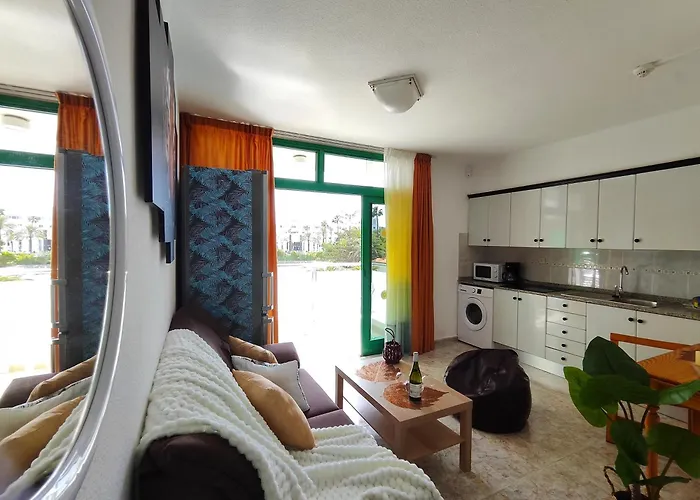 Dunas Maspalomas & Yumbo Wifi Avenida Tirajana 普拉亚戴尔雷安格莱斯