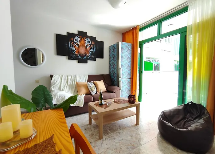 شقة Dunas Maspalomas & Yumbo Wifi Avenida Tirajana *